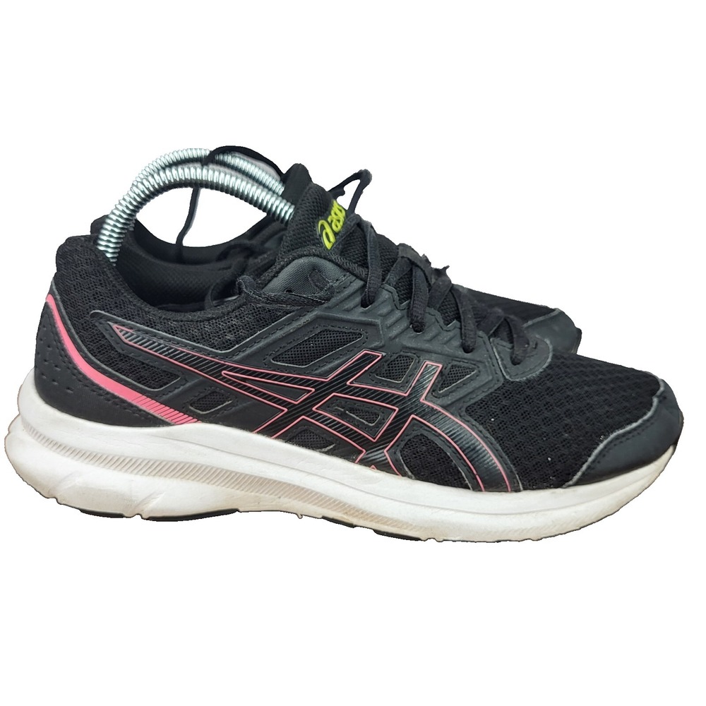Asics Jolt 3 Running Shoes Womens 8.5 Black Pink‎ Sneakers 1012A908